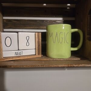Rae Dunn Green 'Magic' Mug